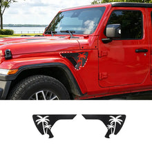 For 2018+ Jeep Wrangler JL & Gladiator JT Exterior Front Leaf Fender Sticker Trim Cover (2 pcs) RT-TCZ
