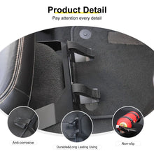For 2018+ Jeep Wrangler JL & Gladiator JT Fire Extinguisher Holder Bracket Under Seat Mounting Kit RT-TCZ