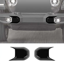 For 2018+ Jeep Wrangler JL & Gladiator JT Front Bumper Anti-collision Block Cover Trim Carbon Fiber RT-TCZ