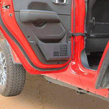 For 2018+ Jeep Wrangler JL & Gladiator JT Front/Rear Door Net Replacement Insert Metal Storage Box Door Map Pocket US Flag RT-TCZ