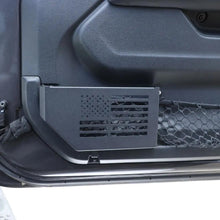 For 2018+ Jeep Wrangler JL & Gladiator JT Front/Rear Door Net Replacement Insert Metal Storage Box Door Map Pocket US Flag RT-TCZ