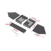 For 2018+ Jeep Wrangler JL & Gladiator JT Gear Shift Center Console Storage Box Expansion Organizer Tray RT-TCZ