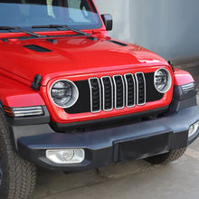 For 2018+ Jeep Wrangler JL & Gladiator JT Head Lights Turn Signal Side Mirror Light Trim Cover Kit (6 pcs) RT-TCZ