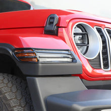 For 2018+ Jeep Wrangler JL & Gladiator JT Head Lights Turn Signal Side Mirror Light Trim Cover Kit (6 pcs) RT-TCZ