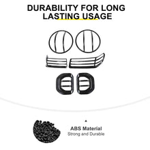 For 2018+ Jeep Wrangler JL & Gladiator JT Head Lights Turn Signal Side Mirror Light Trim Cover Kit (6 pcs) RT-TCZ