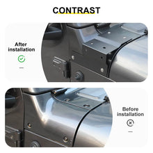 For 2018+ Jeep Wrangler JL & Gladiator JT Hood A-pillar Mount Work Lamp Driving Light Brackets (2 pcs) RT-TCZ