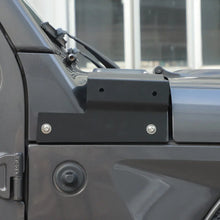 For 2018+ Jeep Wrangler JL & Gladiator JT Hood A-pillar Mount Work Lamp Driving Light Brackets (2 pcs) RT-TCZ