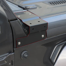 For 2018+ Jeep Wrangler JL & Gladiator JT Hood A-pillar Mount Work Lamp Driving Light Brackets (2 pcs) RT-TCZ