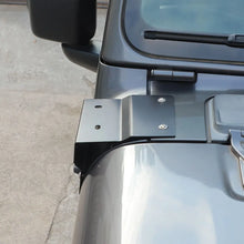 For 2018+ Jeep Wrangler JL & Gladiator JT Hood A-pillar Mount Work Lamp Driving Light Brackets (2 pcs) RT-TCZ
