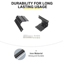 For 2018+ Jeep Wrangler JL & Gladiator JT Hood A-pillar Mount Work Lamp Driving Light Brackets (2 pcs) RT-TCZ