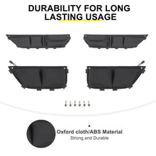 For 2018+ Jeep Wrangler JL & Gladiator JT Interior Car Front Rear Door Mesh Storage Bag RT-TCZ