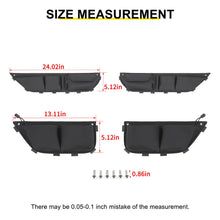 For 2018+ Jeep Wrangler JL & Gladiator JT Interior Car Front Rear Door Mesh Storage Bag RT-TCZ