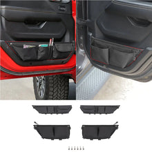 For 2018+ Jeep Wrangler JL & Gladiator JT Interior Car Front Rear Door Mesh Storage Bag RT-TCZ