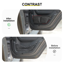 For 2018+ Jeep Wrangler JL & Gladiator JT Interior Car Front Rear Door Mesh Storage Bag RT-TCZ