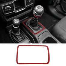 For 2018+ Jeep Wrangler JL & Gladiator JT Interior Center Console Gear Shift Trim Ring Cover RT-TCZ
