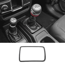 For 2018+ Jeep Wrangler JL & Gladiator JT Interior Center Console Gear Shift Trim Ring Cover RT-TCZ