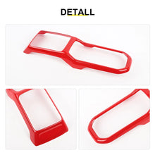 For 2018+ Jeep Wrangler JL & Gladiator JT Interior Center Console Water Cup Holder Manual Gear Shift Panel Frame Trim Cover RT-TCZ