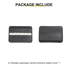 For 2018+ Jeep Wrangler JL & Gladiator JT Interior Co-pilot Grab Handle Leather Protection Cover Trim RT-TCZ