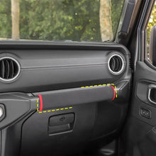 For 2018+ Jeep Wrangler JL & Gladiator JT Interior Co-pilot Grab Handles Protection Cover RT-TCZ