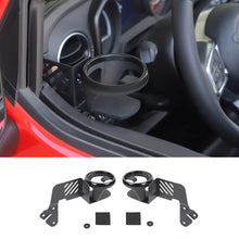 For 2018+ Jeep Wrangler JL & Gladiator JT Interior Front Door Mount Water Cup Holder Bracket (2 pcs) RT-TCZ