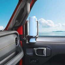 For 2018+ Jeep Wrangler JL & Gladiator JT Interior Front Door Mount Water Cup Holder Bracket (2 pcs) RT-TCZ