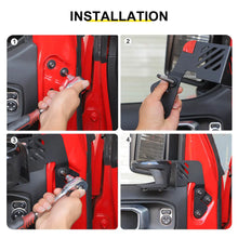 For 2018+ Jeep Wrangler JL & Gladiator JT Interior Front Door Mount Water Cup Holder Bracket (2 pcs) RT-TCZ