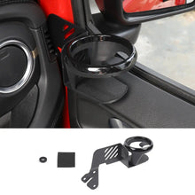 For 2018+ Jeep Wrangler JL & Gladiator JT Interior Front Door Mount Water Cup Holder Bracket (2 pcs) RT-TCZ