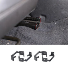 For 2018+ Jeep Wrangler JL & Gladiator JT Interior Seat Track End Caps Cover (2 pcs) RT-TCZ
