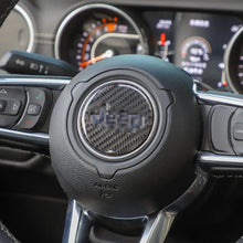 For 2018+ Jeep Wrangler JL & Gladiator JT Interior Steering Wheel Center Trim Cover RT-TCZ