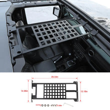 For 2018+ Jeep Wrangler JL & Gladiator JT Iron Car Front Roof Storage Rack Cargo Carrier RT-TCZ