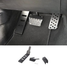 For 2018+ Jeep Wrangler JL & Gladiator JT Left Foot Rest & Gas Throttle Brake Pedal Cover Trim RT-TCZ