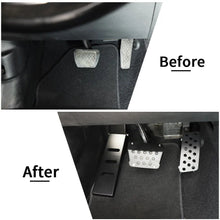 For 2018+ Jeep Wrangler JL & Gladiator JT Left Foot Rest & Gas Throttle Brake Pedal Cover Trim RT-TCZ