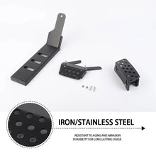 For 2018+ Jeep Wrangler JL & Gladiator JT Left Foot Rest & Gas Throttle Brake Pedal Cover Trim RT-TCZ