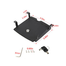 For 2018+ Jeep Wrangler JL & Gladiator JT Metal Center Console Armrest Box Safety Storage Case Cover with Lock Kit RT-TCZ
