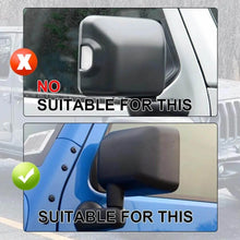 For 2018+ Jeep Wrangler JL & Gladiator JT Rearview Mirror Cover Cap Original Car Accessories RT-TCZ