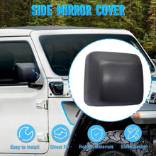 For 2018+ Jeep Wrangler JL & Gladiator JT Rearview Mirror Cover Cap Original Car Accessories RT-TCZ