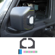For 2018+ Jeep Wrangler JL & Gladiator JT Reverse Mirror Frame Anti-erase Protective Sticker Trim RT-TCZ