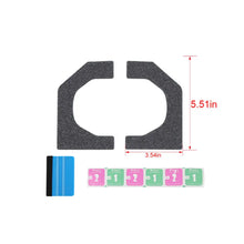 For 2018+ Jeep Wrangler JL & Gladiator JT Reverse Mirror Frame Anti-erase Protective Sticker Trim RT-TCZ