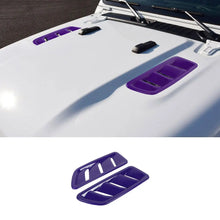 For 2018+ Jeep Wrangler JL & Gladiator JT Rubicon Hood Vents Cover Trim RT-TCZ