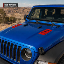 For 2018+ Jeep Wrangler JL & Gladiator JT Rubicon Hood Vents Cover Trim RT-TCZ