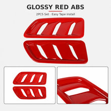 For 2018+ Jeep Wrangler JL & Gladiator JT Rubicon Hood Vents Cover Trim RT-TCZ