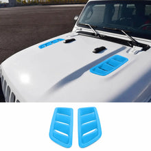 For 2018+ Jeep Wrangler JL & Gladiator JT Rubicon Hood Vents Cover Trim RT-TCZ