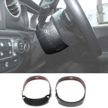 For 2018+ Jeep Wrangler JL & Gladiator JT Steering Wheel Base Lower Trim Decor RT-TCZ