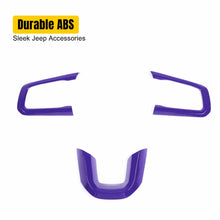 For 2018+ Jeep Wrangler JL & Gladiator JT Steering Wheel Trim Cover – Interior Accent RT-TCZ