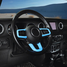 For 2018+ Jeep Wrangler JL & Gladiator JT Steering Wheel Trim Cover – Interior Accent RT-TCZ
