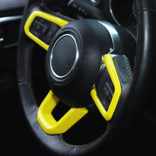 For 2018+ Jeep Wrangler JL & Gladiator JT Steering Wheel Trim Cover – Interior Accent RT-TCZ