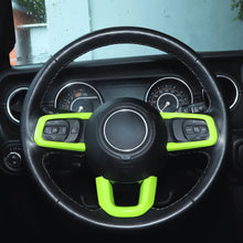 For 2018+ Jeep Wrangler JL & Gladiator JT Steering Wheel Trim Cover – Interior Accent RT-TCZ