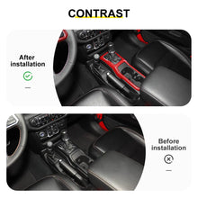 For 2018+ Jeep Wrangler JL & Gladiator JT Steering Wheel Water Cup Gear Shift Panel Cover Trim Kit (2 pcs) RT-TCZ