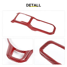 For 2018+ Jeep Wrangler JL & Gladiator JT Steering Wheel Water Cup Gear Shift Panel Cover Trim Kit (2 pcs) RT-TCZ