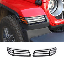 For 2018+ Jeep Wrangler JL & Gladiator JT Turn Signal Lampshade Light Guard Trim | Fender Flare Light Cover RT-TCZ